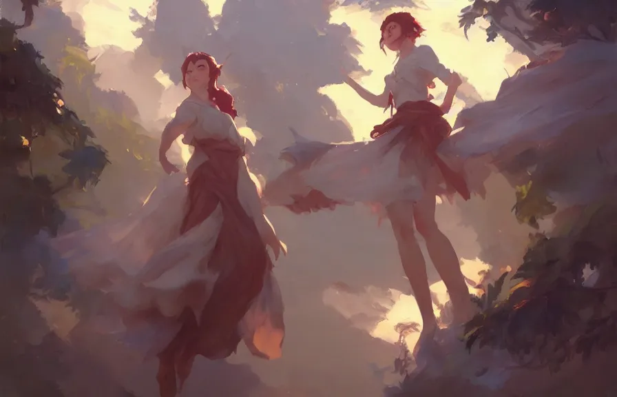 Image similar to greg manchess concept art of a the winding flower, key visual, ambient lighting, highly detailed, digital painting, artstation, concept art, sharp focus, by makoto shinkai and akihiko yoshida and hidari and wlop and greg rutkowski