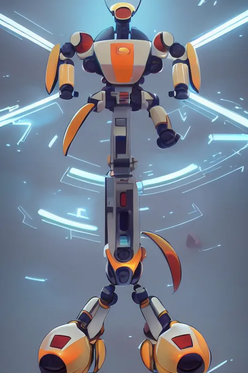 Image similar to metabots medabots medarotto medarot robot minimalist comics, behance hd by jesper ejsing, by rhads, makoto shinkai and lois van baarle, ilya kuvshinov, rossdraws global illumination ray tracing hdr radiating a glowing aura