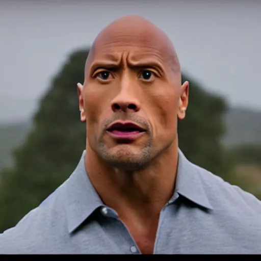 Prompt: Dwayne Johnson as boxer, promo