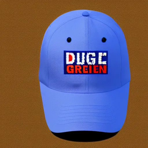 Image similar to doge wearing a make america great again cap, realistic, super detailed, wide shot, 8 k,