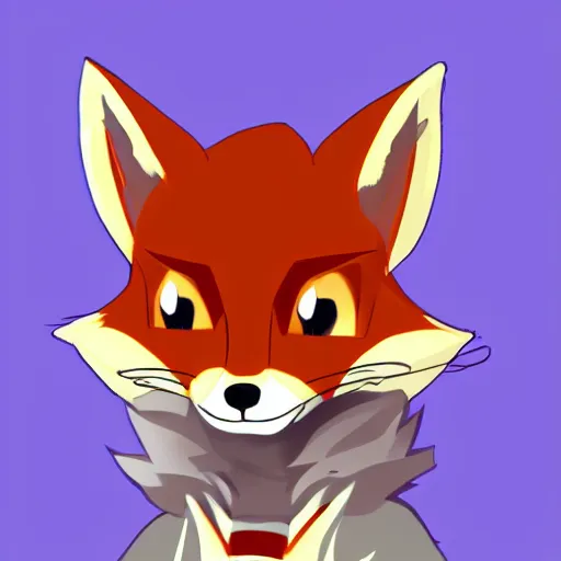 Prompt: Furry (fandom) art of an anthropomorphic furry fox character, furry fandom, digital art, furry art, trending