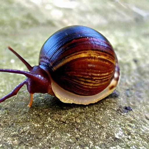 Image similar to real snail
