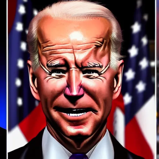 Image similar to Joe Biden as an action hero fighting off commies, 4k