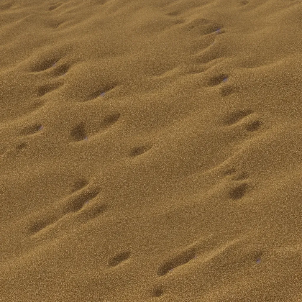 Prompt: a high quality PBR texture of sand