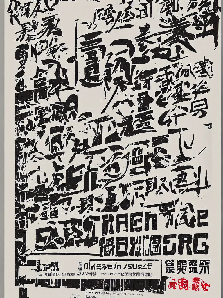 Image similar to poster advertising a restaurant, japanese graphic design, stylish typography