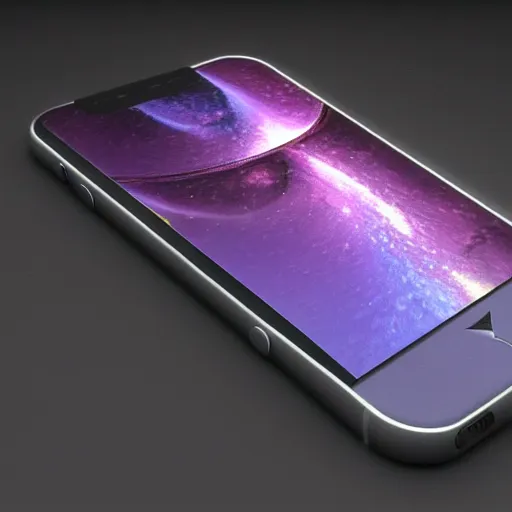 Image similar to futuristic apple iphone 2 0 0 0, product showcase, highly detailed, studio lighting, advertisment