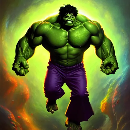 Image similar to an cosmic horror lithograph of incredible hulk, by stanley artgerm lau, wlop, rossdraws, james jean, andrei riabovitchev, marc simonetti, and sakimichan, tranding on artstation