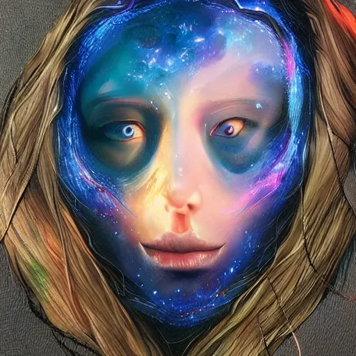 Prompt: beautiful realistic astral portal by artgerm