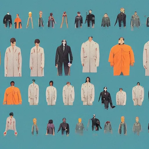 Prompt: The end of an organism, by Wes Anderson