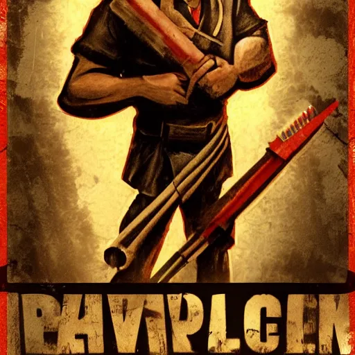 Image similar to ! detailed photorealistic pictures of saint neanderthalensis poster proganda about revolution, he holding red flags, with revolution logo, in the style of bioshock infinite art style and gta chinatown wars art style.