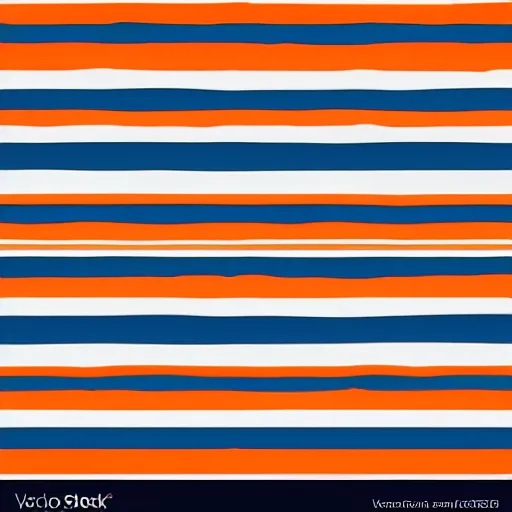 Image similar to textile pattern orange diagonal stripes with thin blue and white lines, high quality 2d