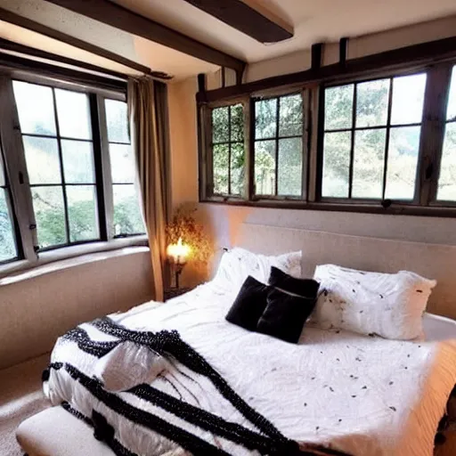 Prompt: the world's coziest bedroom