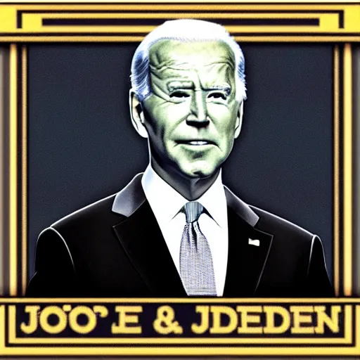 Image similar to Joe Biden pen and pixel album cover