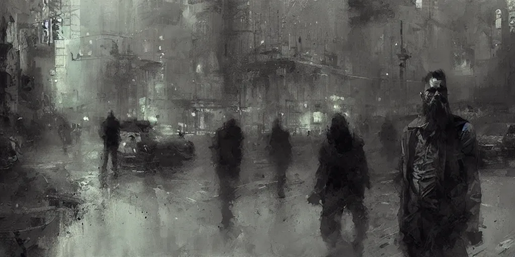 Image similar to bearded nation by jeremy mann, digital painting