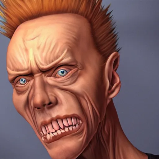 Image similar to realistic beavis