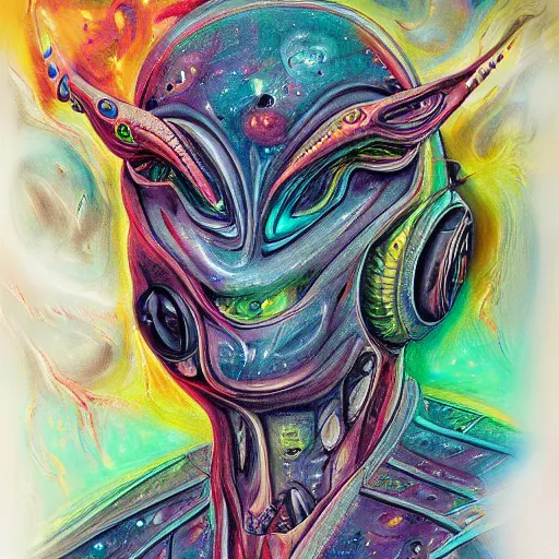 Prompt: intergalactic abstract alien anatomy otherworldly detailed maximalist hyperrealism medical art by bryan christie 8 k medical journal page