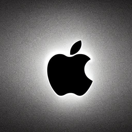 Image similar to the Apple logo if Apple were a death metal band