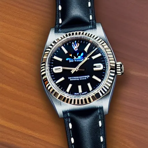 Image similar to rolex, perpetual, crown, dial, steel, oyster, food