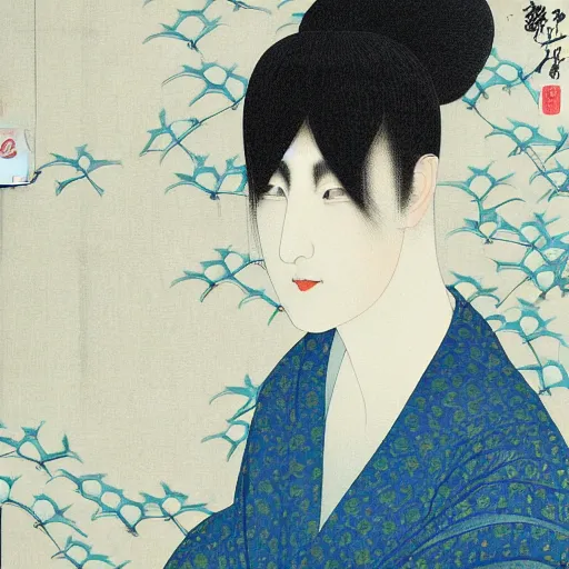 Image similar to portrait by Yasunari Ikenaga