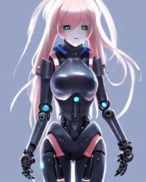 Realistic cute robot anime girl #2 by tobithenoob on DeviantArt