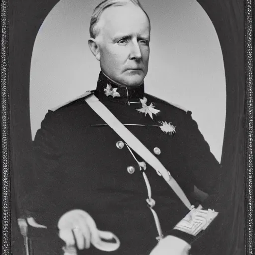 Prompt: Portrait of Ben Ethel Governor General