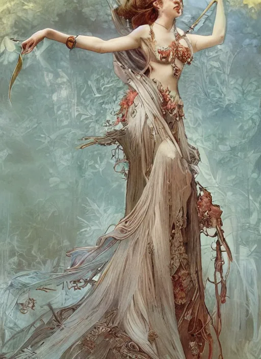 Image similar to Emma Watson as God of Beautifully, full body shot, cute, fantasy, intricate, elegant, highly detailed, digital painting, 4k, HDR, concept art, smooth, sharp focus, illustration, art by alphonse mucha,artgerm, H R Giger