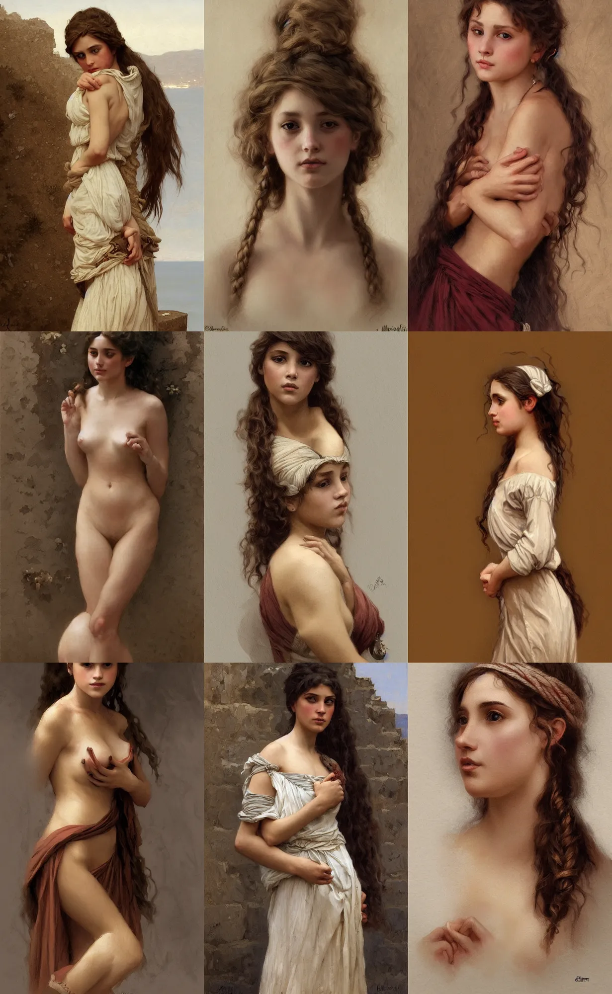 Prompt: girl traditional corsican, intricate, highly detailed, artstation, illustration, jurgens, rutkowski, bouguereau