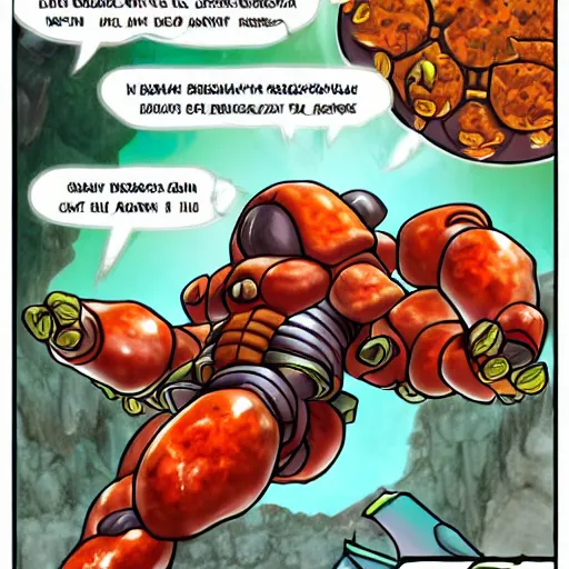 Prompt: chorizo elder from metroid