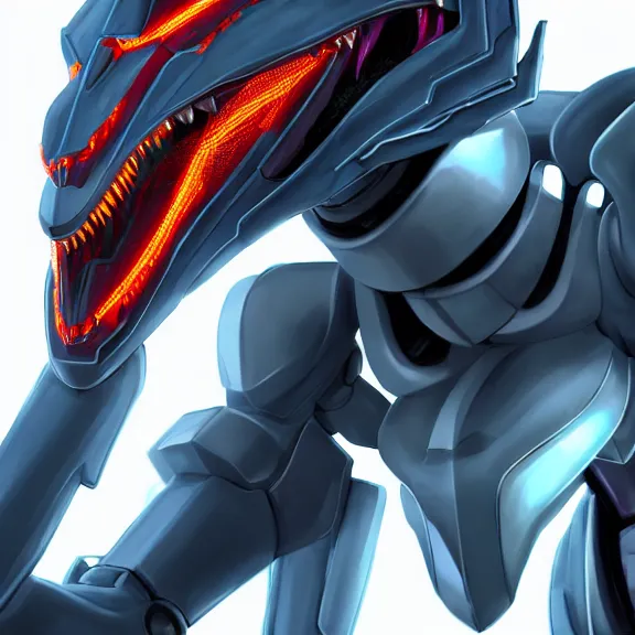 Image similar to close up mawshot of a perfect elegant beautiful stunning anthropomorphic hot robot mecha female dragon, with sleek silver metal armor, glowing OLED visor, looking the camera, eating camera pov, open dragon maw being highly detailed and living, pov camera looking into the maw, food pov, micro pov, prey pov, vore, dragon vore, digital art, pov furry art, anthro art, furry, warframe art, high quality, 8k 3D realistic, dragon mawshot art, maw art, macro art, micro art, dragon art, Furaffinity, Deviantart, Eka's Portal, G6