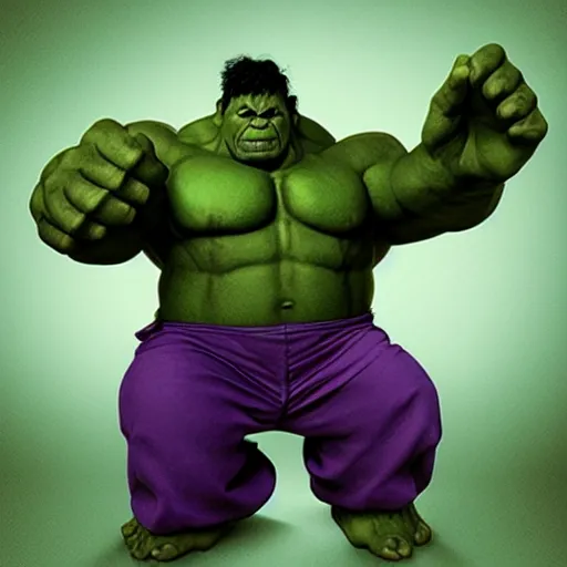 Image similar to squishy hulk, soft hulk