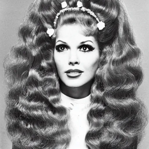 Image similar to 1 9 6 9 big hair day at walmart