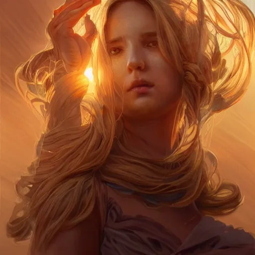 Image similar to clear portrait of namekeyword holding a objectkeyword, golden hour background, cottagecore!!, hyper detailed, character concept, full body, dynamic pose, intricate, elegant, highly detailed, digital painting, artstation, concept art, smooth, sharp focus, illustration, art by artgerm and greg rutkowski and alphonse mucha