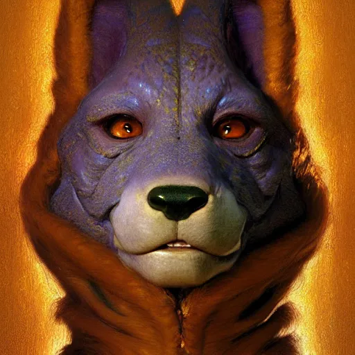 Image similar to a portrait of a beautiful female t - rex zootopia fursona furaffinity furry art detailed face painting by gaston bussiere craig mullins jc leyendecker gustav klimt artgerm greg rutkowski furry