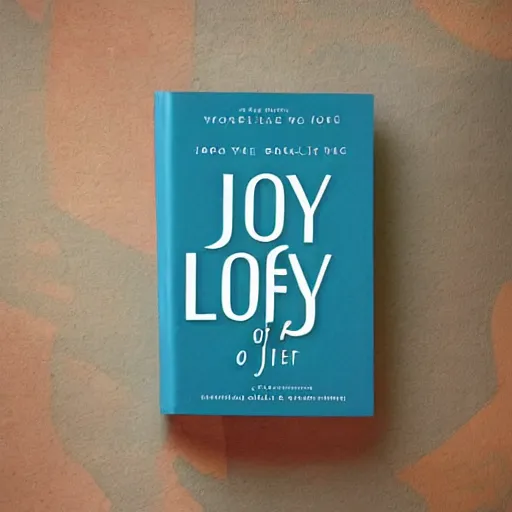 Image similar to a book called the joy of life