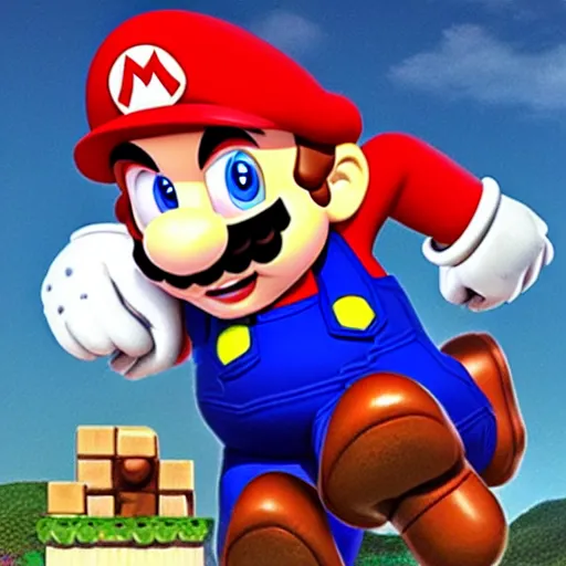 Image similar to mario