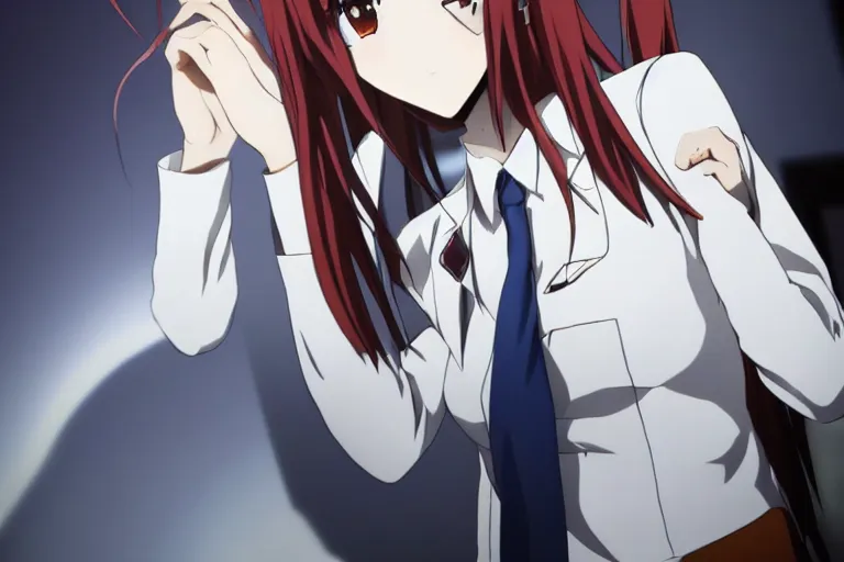 Image similar to makise kurisu