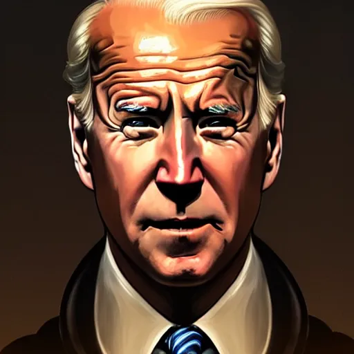 Image similar to Joe Biden face as Nathan Drake, western, D&D, fantasy, intricate, elegant, highly detailed, digital painting, artstation, concept art, matte, sharp focus, illustration, art by Artgerm and Greg Rutkowski and Alphonse Mucha