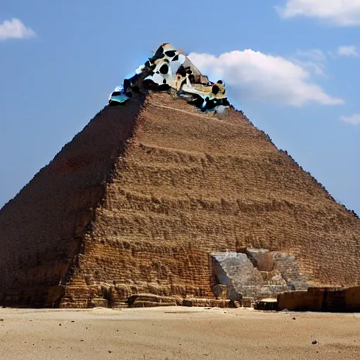 Image similar to the common ancestor of all pyramids in history