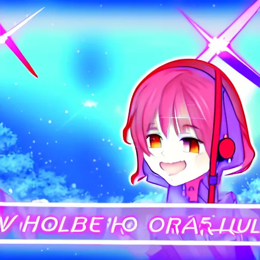 Image similar to screenshot of a stream by hololive vtuber gawr gura