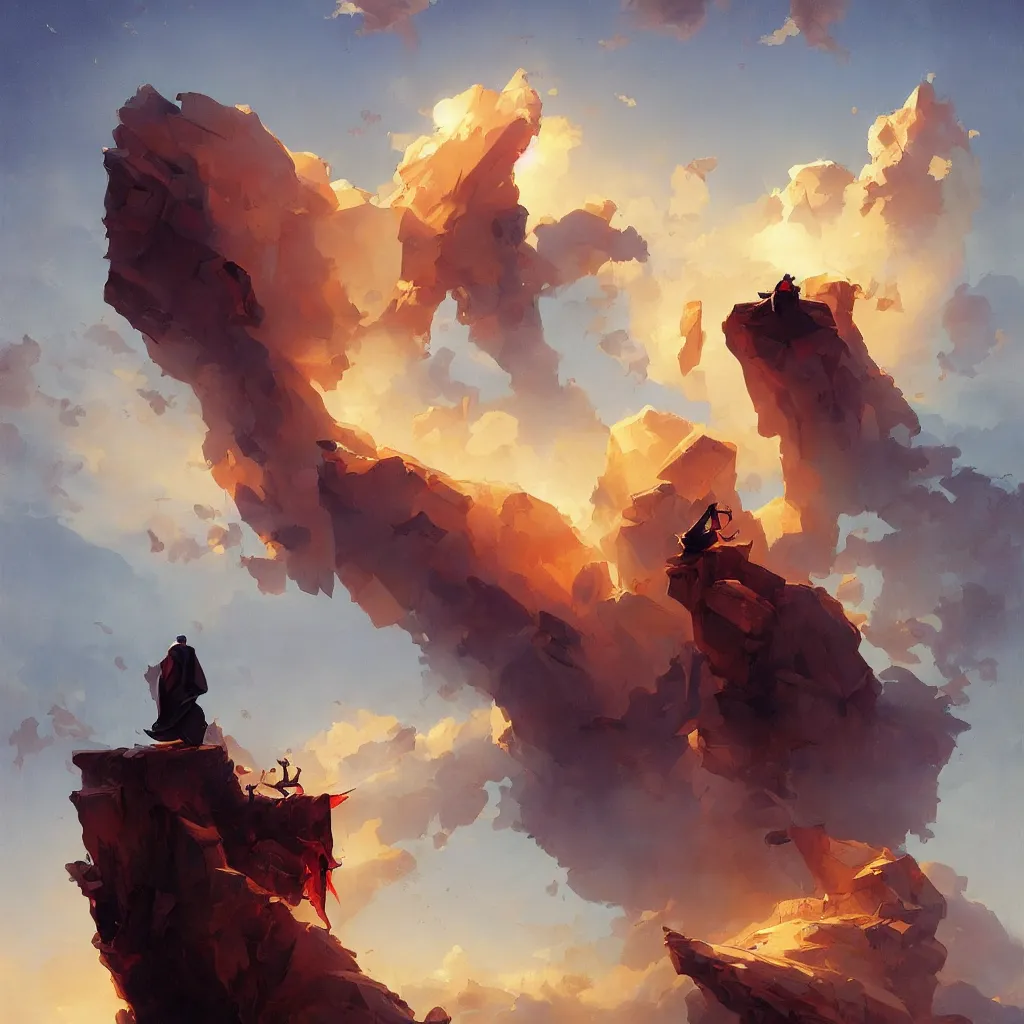 Image similar to but only as an admonition to him who fears [ his lord ], overdetailed art, by greg rutkowski, by rhads, sharp focus