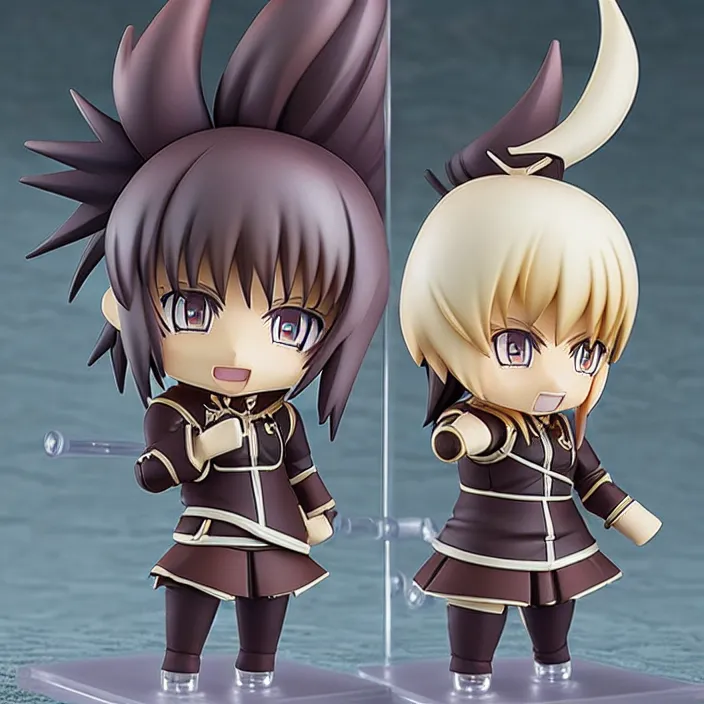 Image similar to gawr gura, an anime nendoroid of gawr gura, figurine, detailed product photo