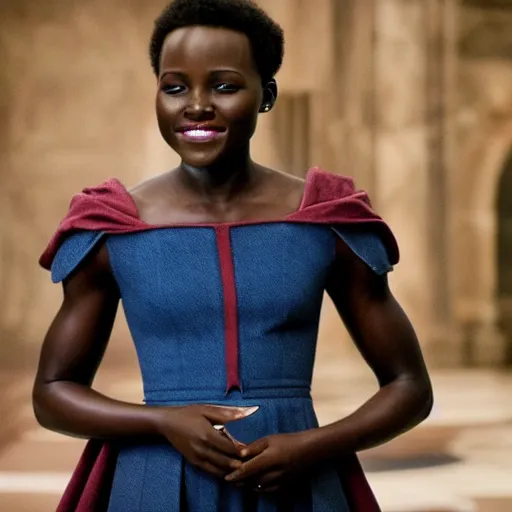 Image similar to lupita nyongo as hermione granger