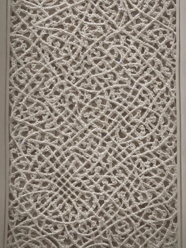 Prompt: beautiful and intricate latticework, masterwork, lattice