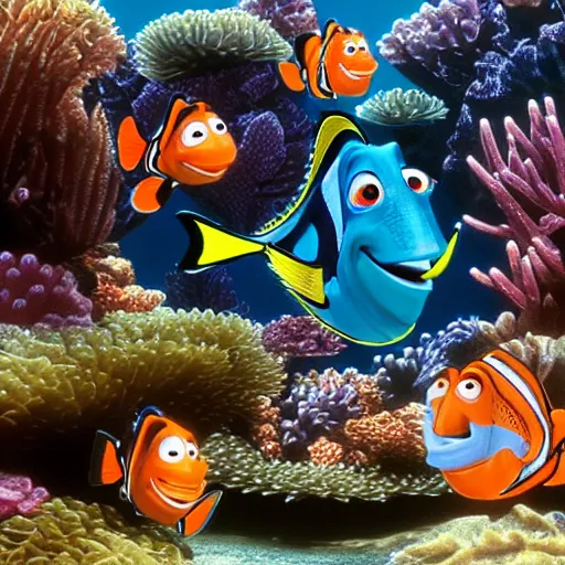 Image similar to finding nemo