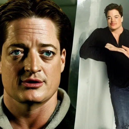 Prompt: brendan fraser