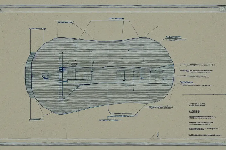 Prompt: an blueprint of hamburger,4k