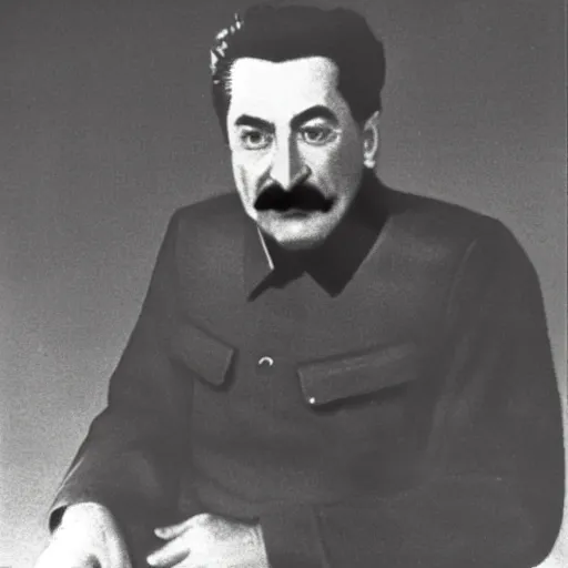 Prompt: stalin as a teletubby