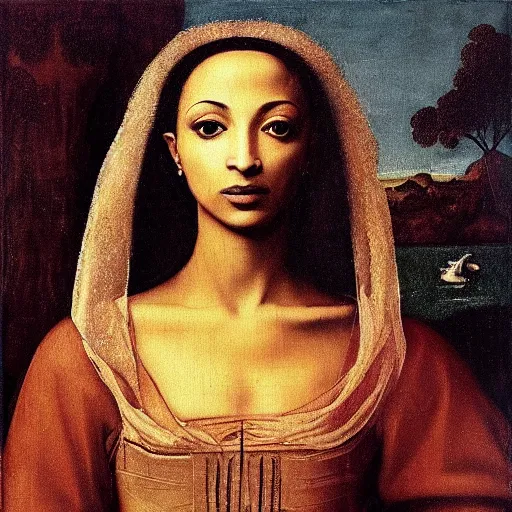 Prompt: renaissance painting of Sade