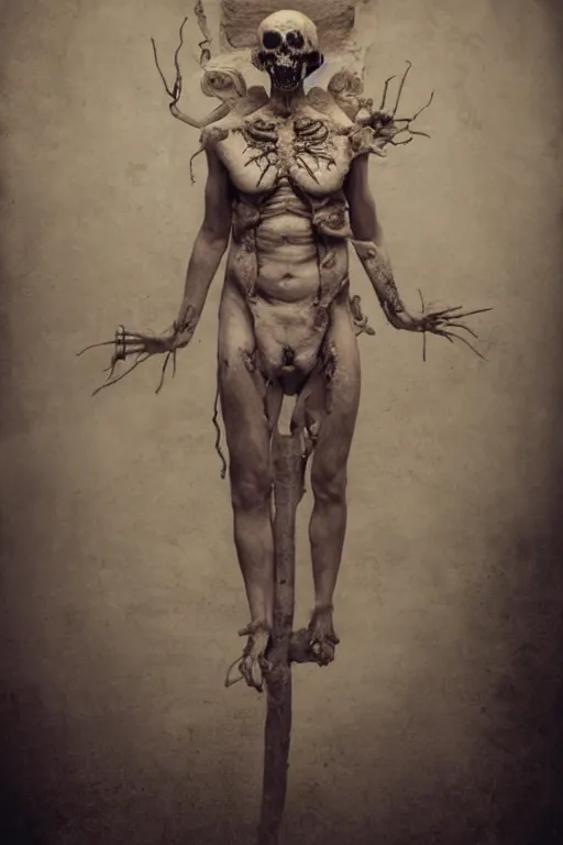 Prompt: God of Death by Emil Melmoth, Matte painting, 8k