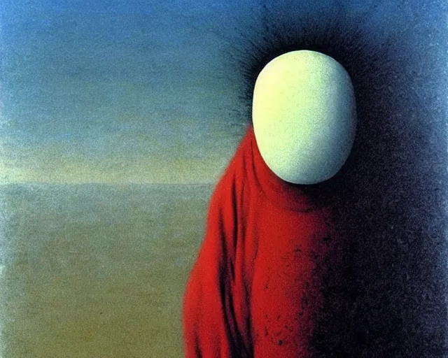 Prompt: no face from spirited away. angry art by beksinski and salvador dali